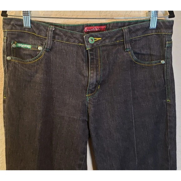Southpole Jeans Junior 13 Blue Low-Rise Straight Leg Y2K - Picture 2 of 10